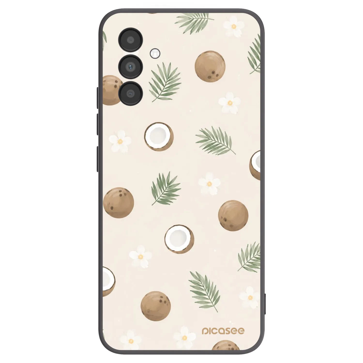 Picasee silikonový černý obal pro Samsung Galaxy A04s A047F - Coconut Breeze