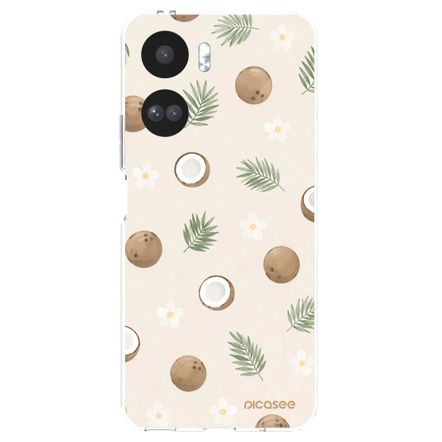 Picasee silikonový průhledný obal pro Honor 90 Lite 5G - Coconut Breeze