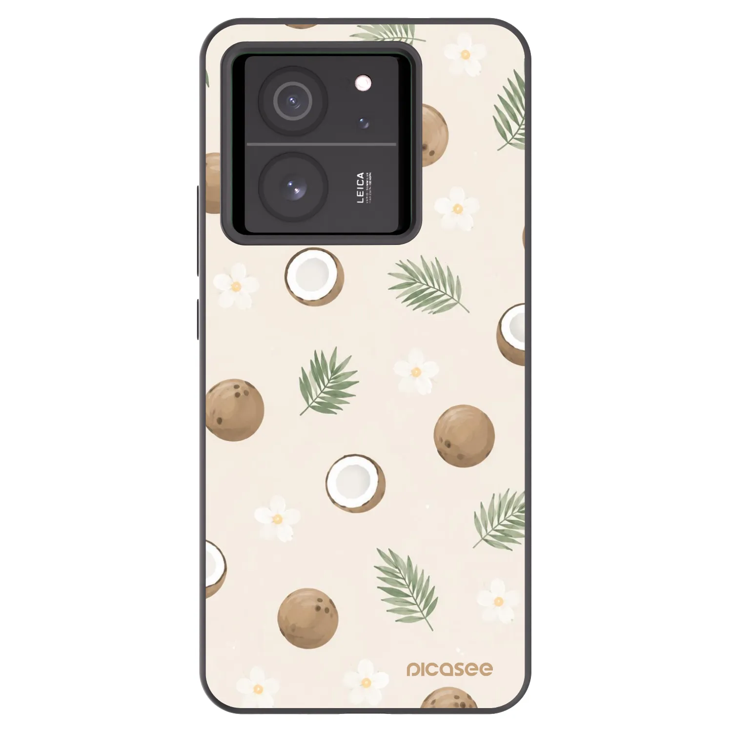 Picasee silikonový černý obal pro Xiaomi 13T - Coconut Breeze