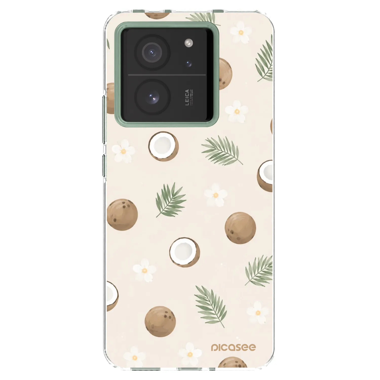 Picasee silikonový průhledný obal pro Xiaomi 13T - Coconut Breeze