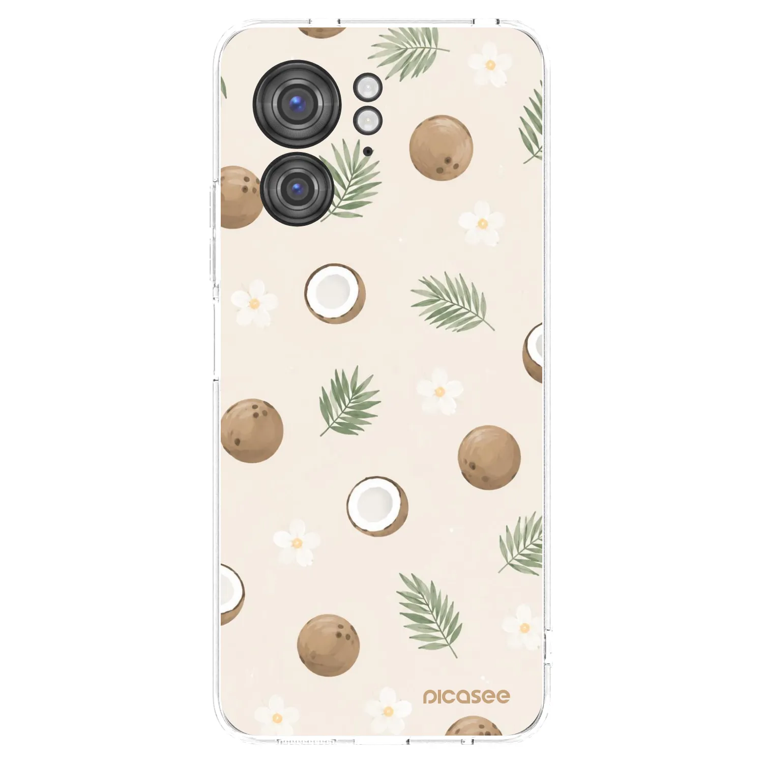 Picasee silikonový průhledný obal pro Motorola Edge 40 - Coconut Breeze