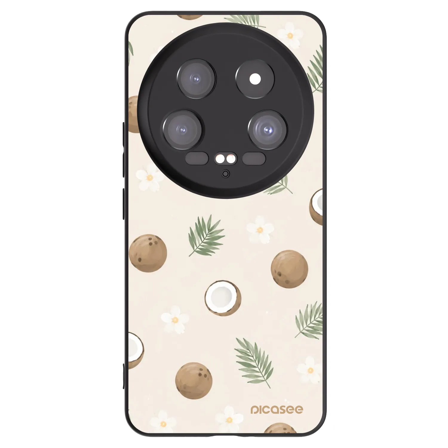 Picasee silikonový černý obal pro Xiaomi 14 Ultra - Coconut Breeze