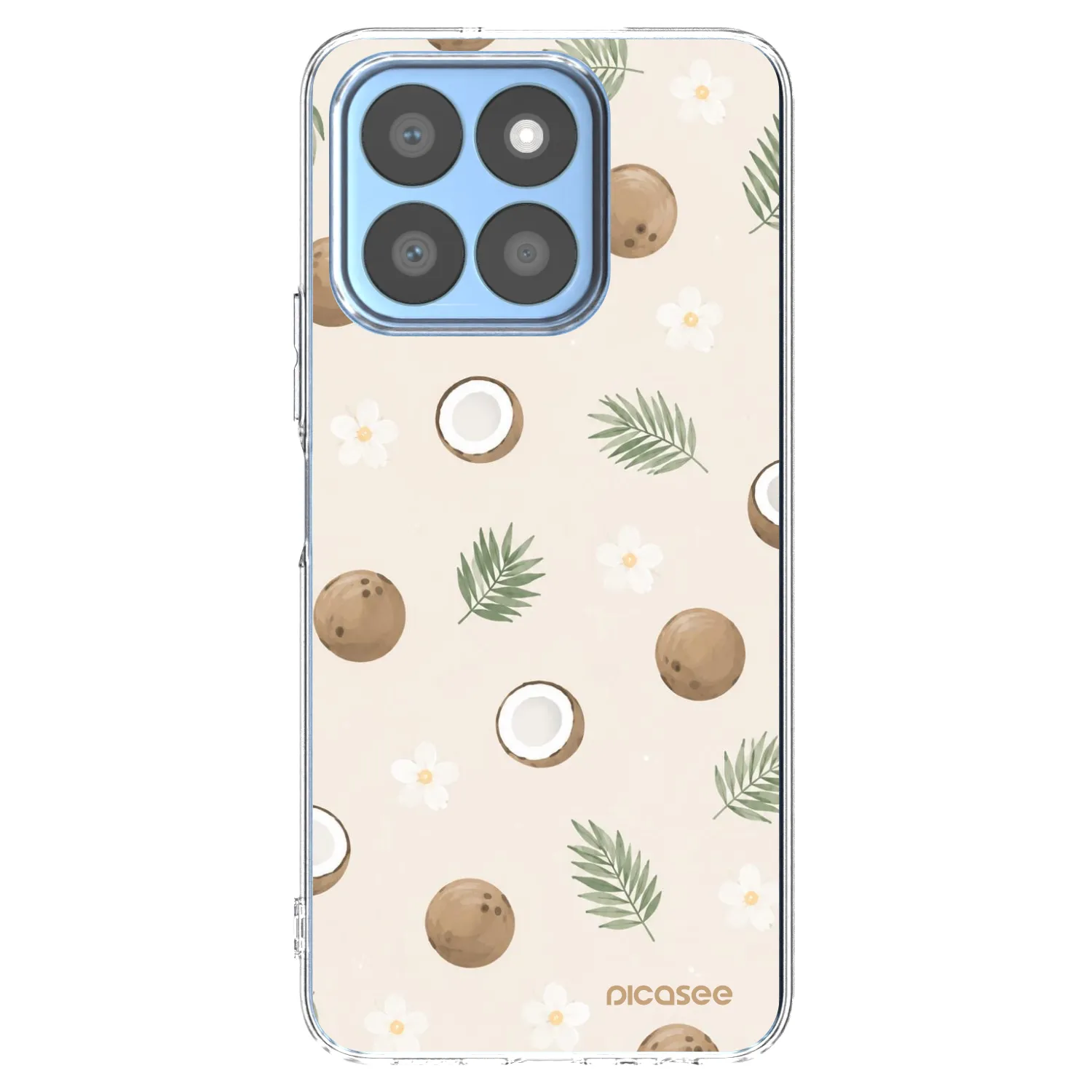 Picasee silikonový průhledný obal pro Honor X8b - Coconut Breeze
