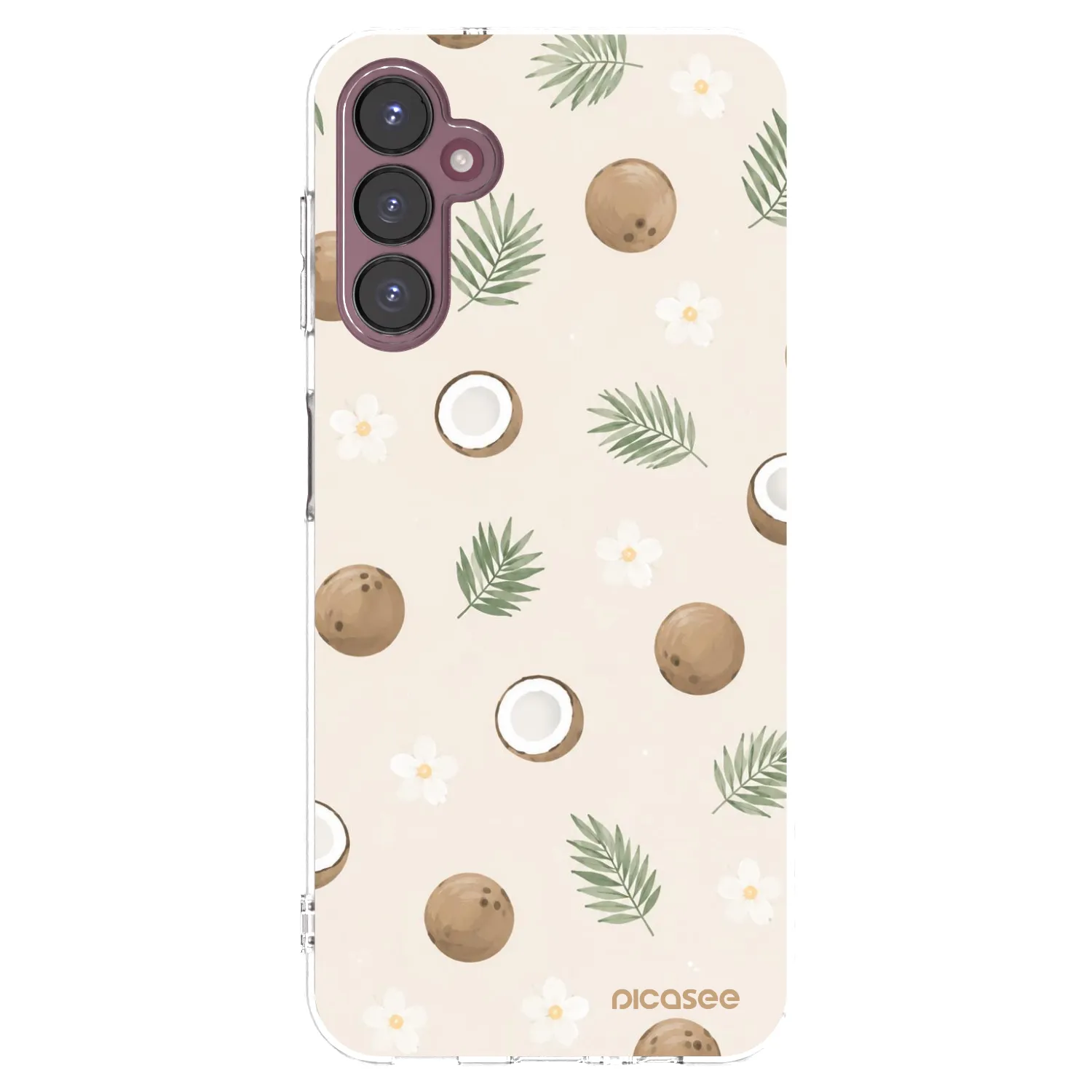 Picasee silikonový průhledný obal pro Samsung Galaxy A05s A057G - Coconut Breeze