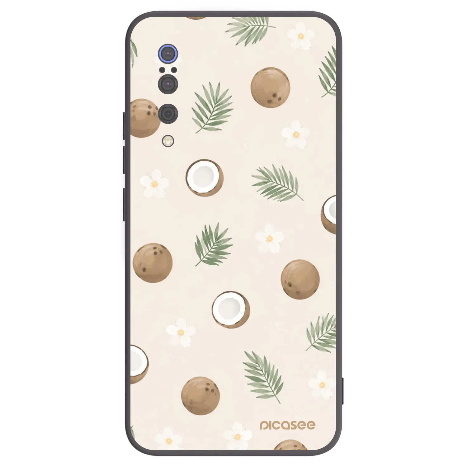 Picasee silikonový černý obal pro Xiaomi Mi 9 - Coconut Breeze