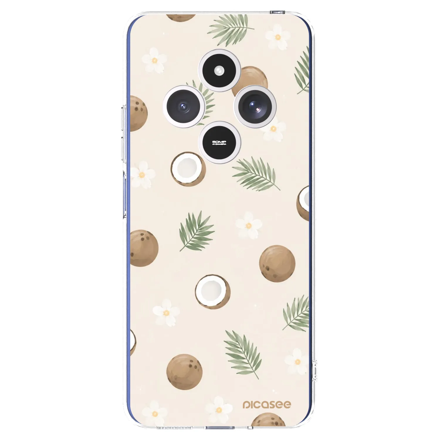 Picasee silikonový průhledný obal pro Xiaomi Redmi 14C - Coconut Breeze