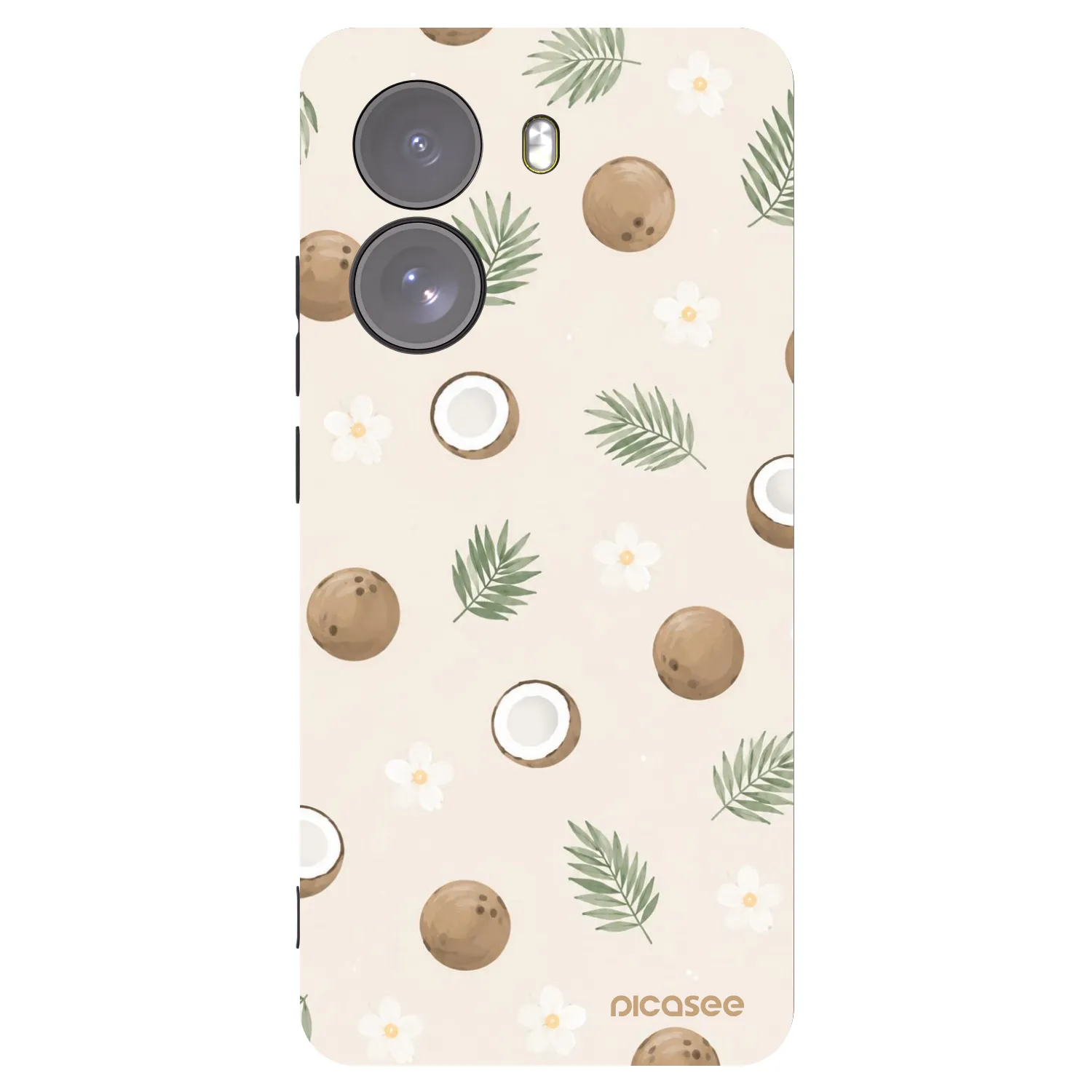 Picasee silikonový černý obal pro Xiaomi Poco X7 - Coconut Breeze