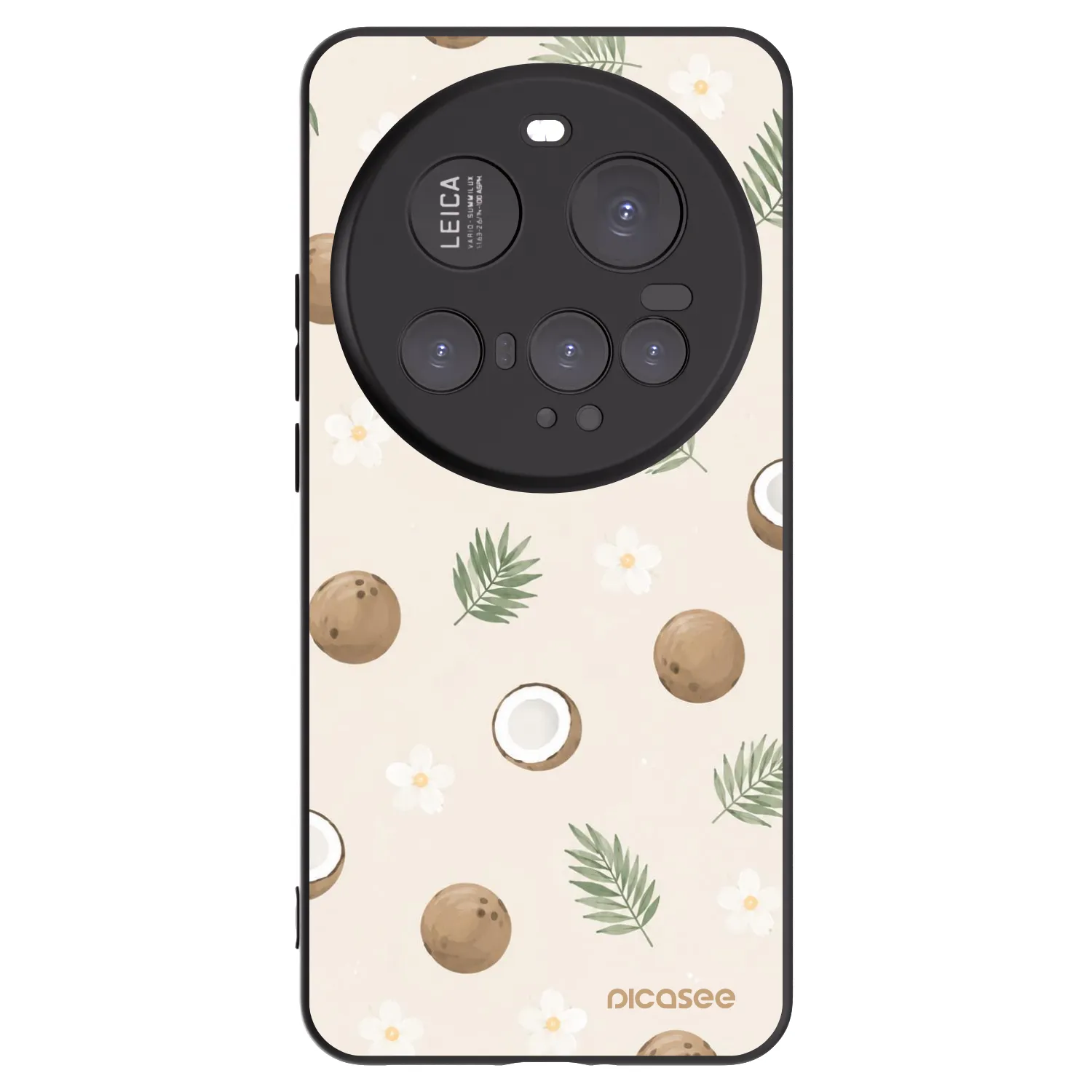 Picasee silikonový černý obal pro Xiaomi 15 Ultra - Coconut Breeze