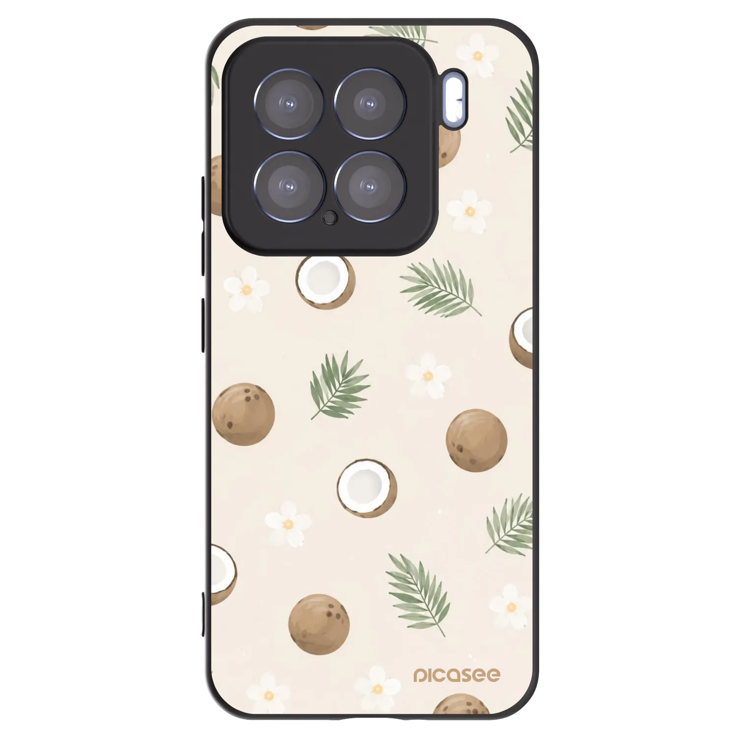 Picasee silikonový černý obal pro Xiaomi 15 - Coconut Breeze