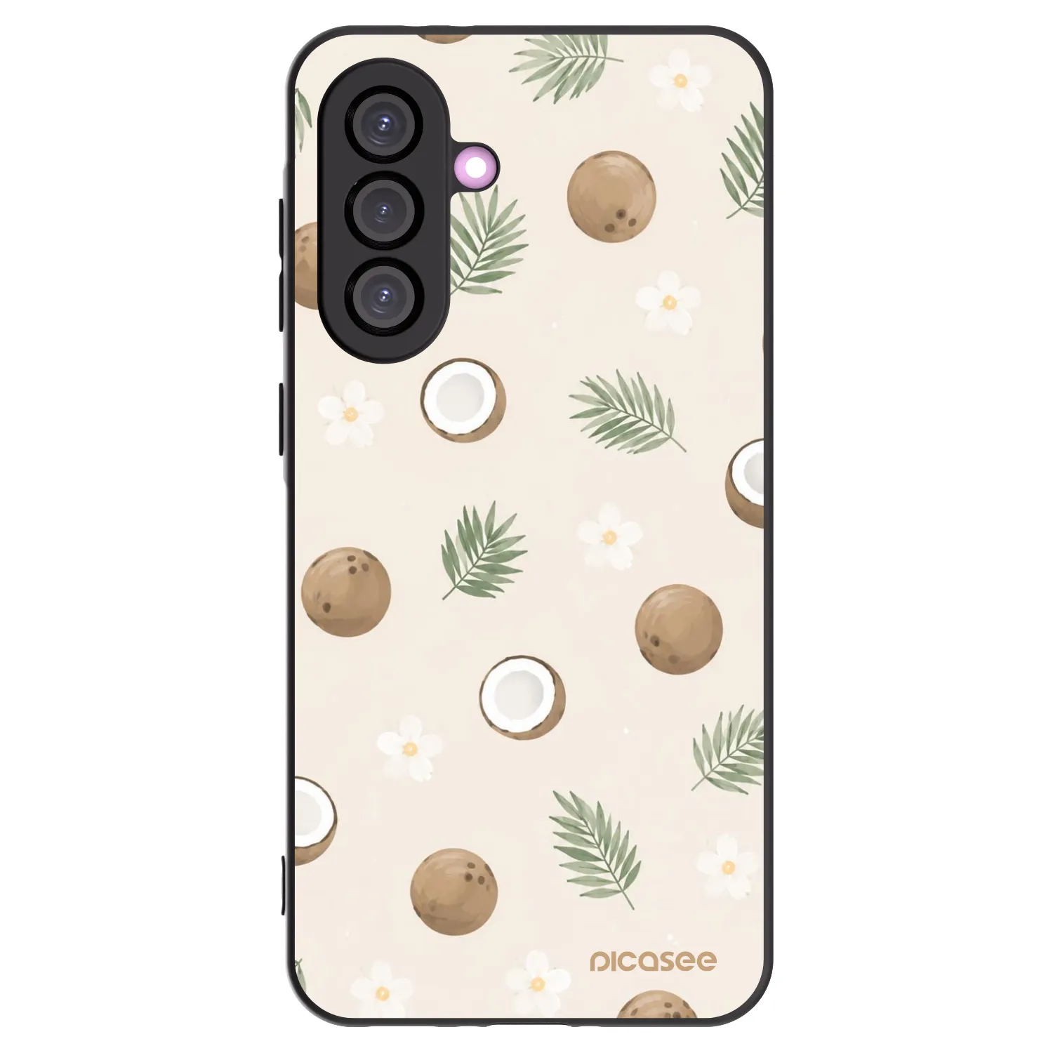Picasee silikonový černý obal pro Samsung Galaxy A36 5G - Coconut Breeze