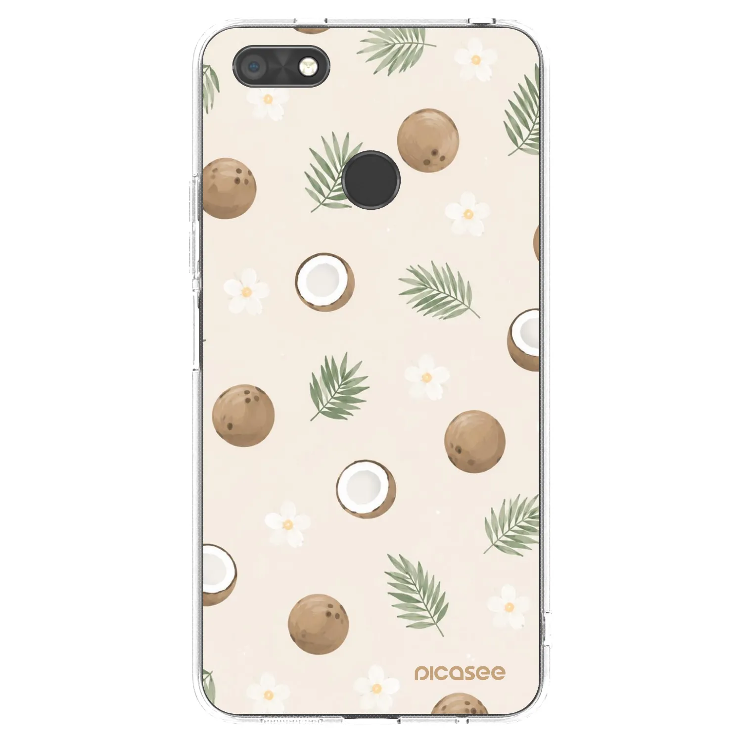 Picasee silikonový průhledný obal pro Huawei P9 Lite Mini - Coconut Breeze