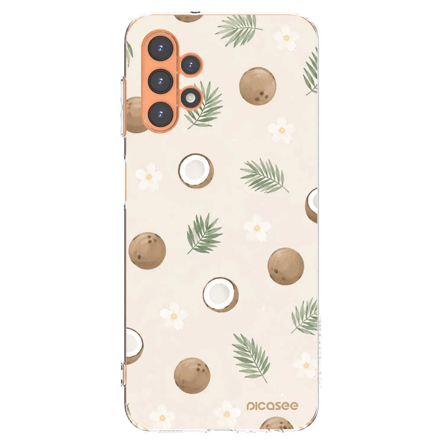 Picasee silikonový průhledný obal pro Samsung Galaxy A13 5G - Coconut Breeze