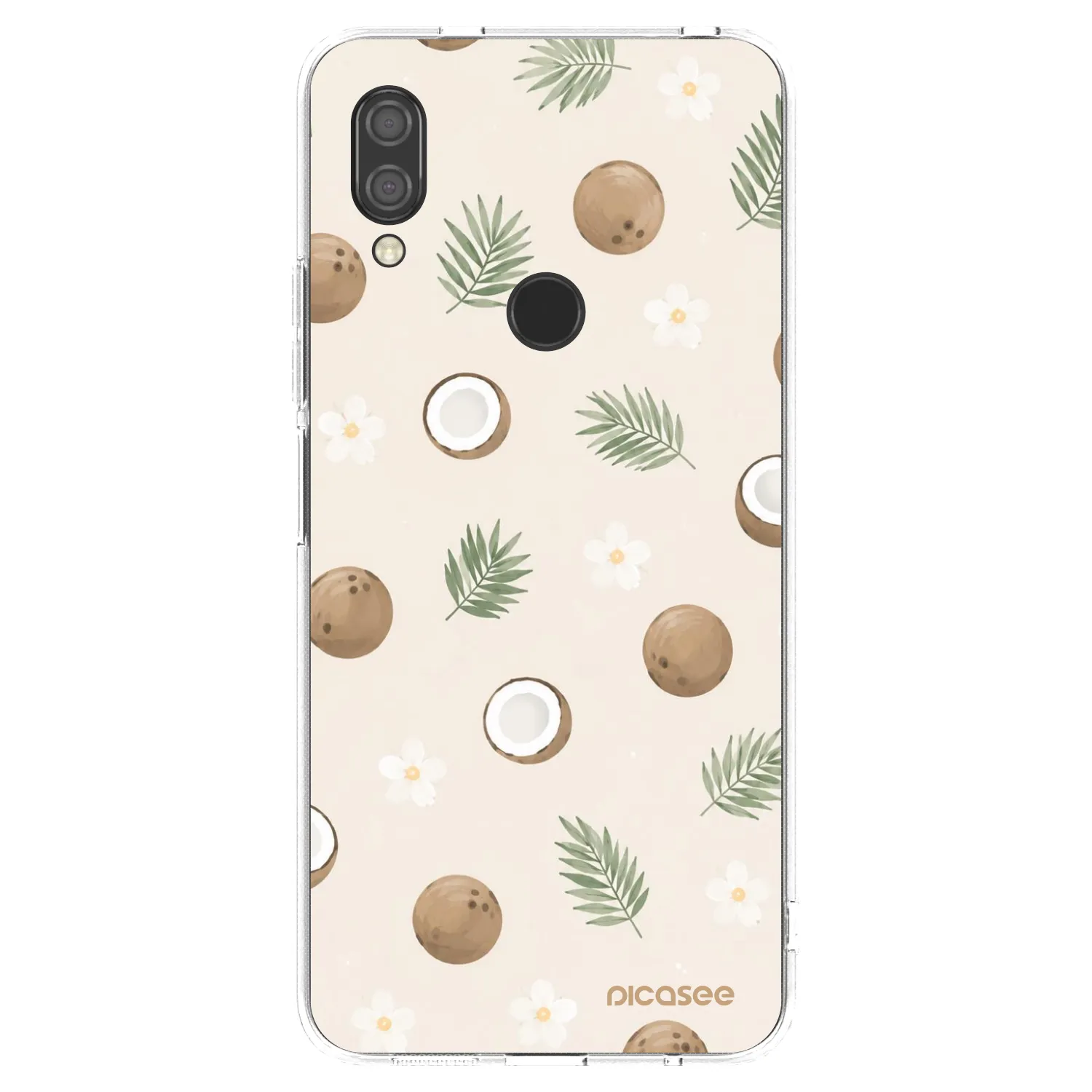 Picasee silikonový průhledný obal pro Xiaomi Redmi 7 - Coconut Breeze