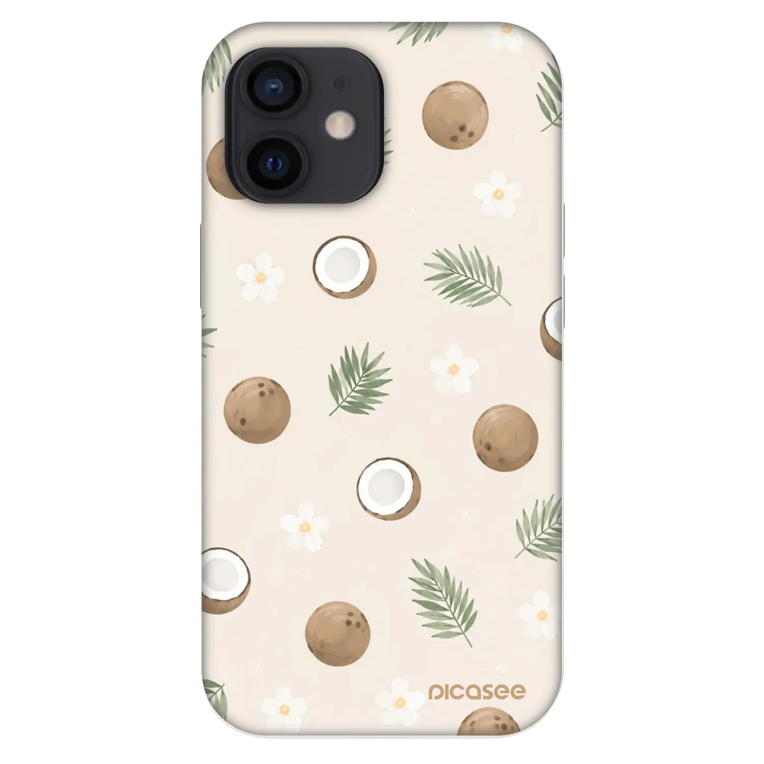 Picasee Fashion Case pro Apple iPhone 12 mini - Coconut Breeze