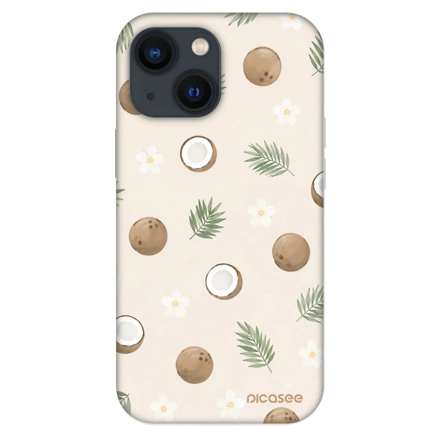 Picasee Fashion Case pro Apple iPhone 13 mini - Coconut Breeze