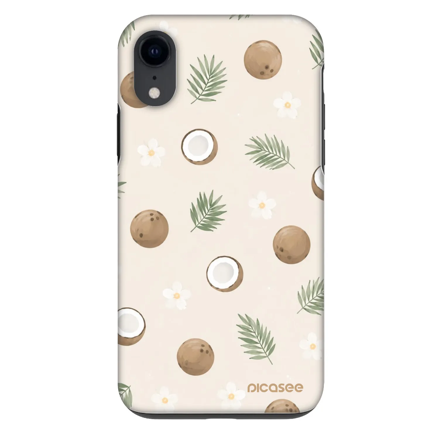 Picasee Fashion Case pro Apple iPhone XR - Coconut Breeze