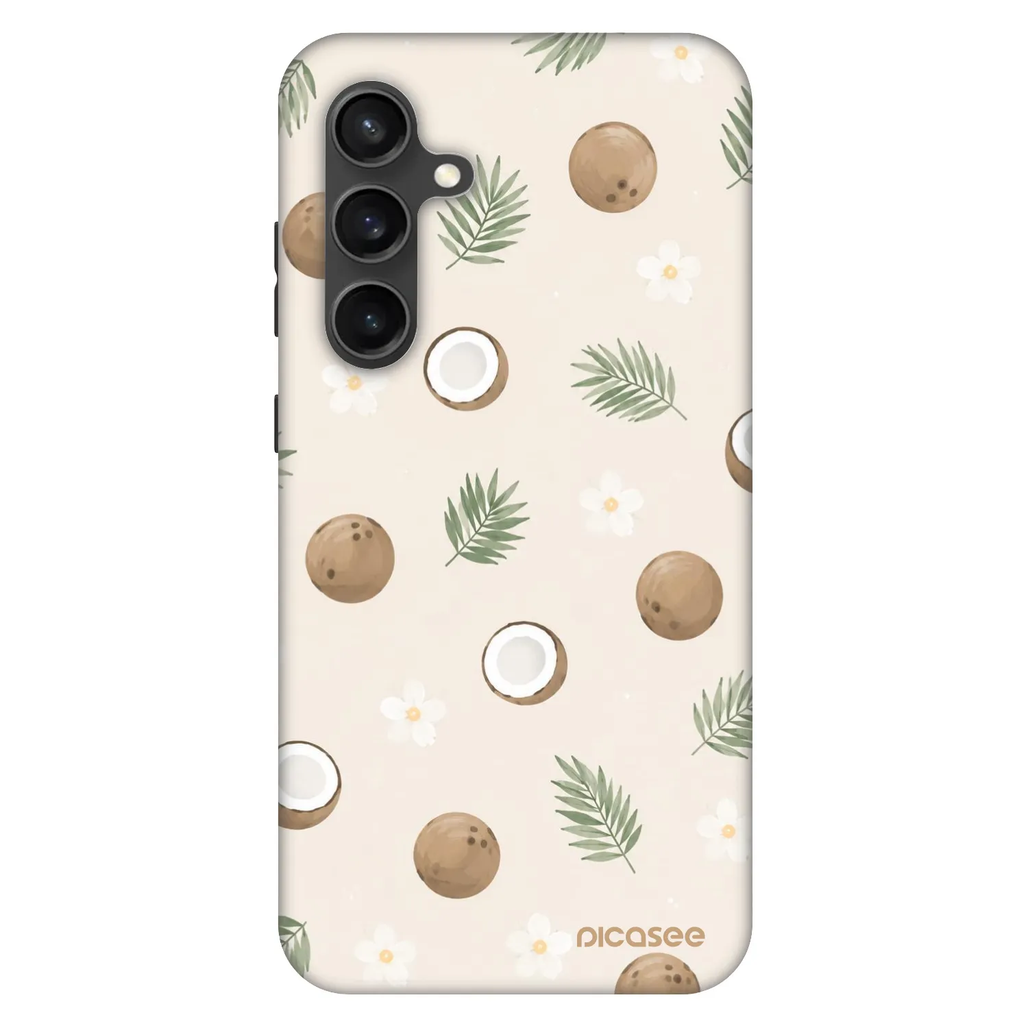 Picasee Fashion Case pro Samsung Galaxy S24 FE S721B - Coconut Breeze