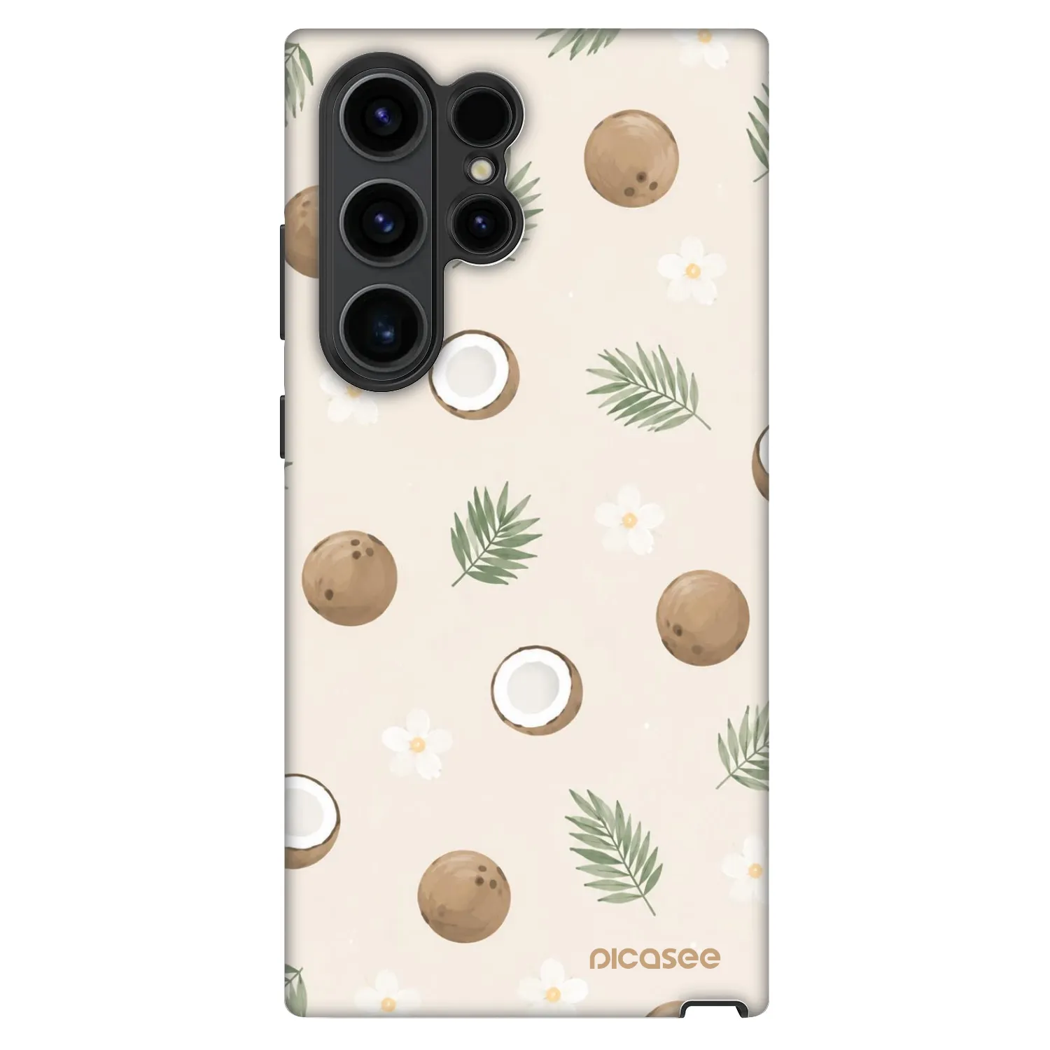 Picasee Fashion Case pro Samsung Galaxy S22 Ultra 5G - Coconut Breeze