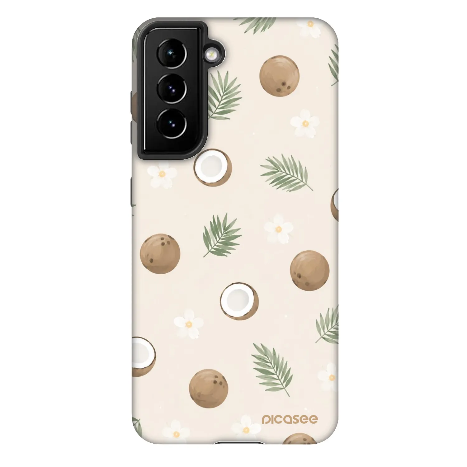 Picasee Fashion Case pro Samsung Galaxy S21 5G G991B - Coconut Breeze