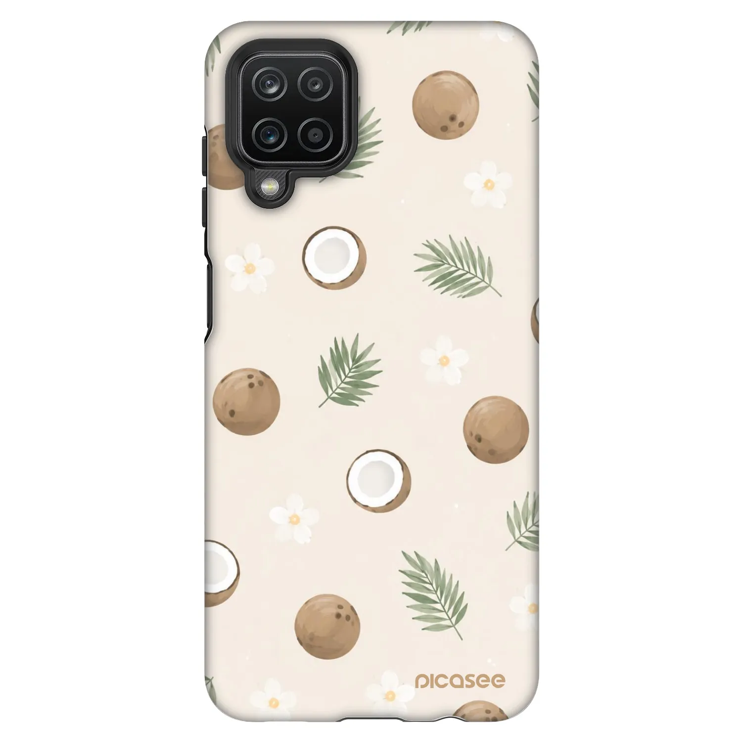 Picasee Fashion Case pro Samsung Galaxy A12 A125F - Coconut Breeze