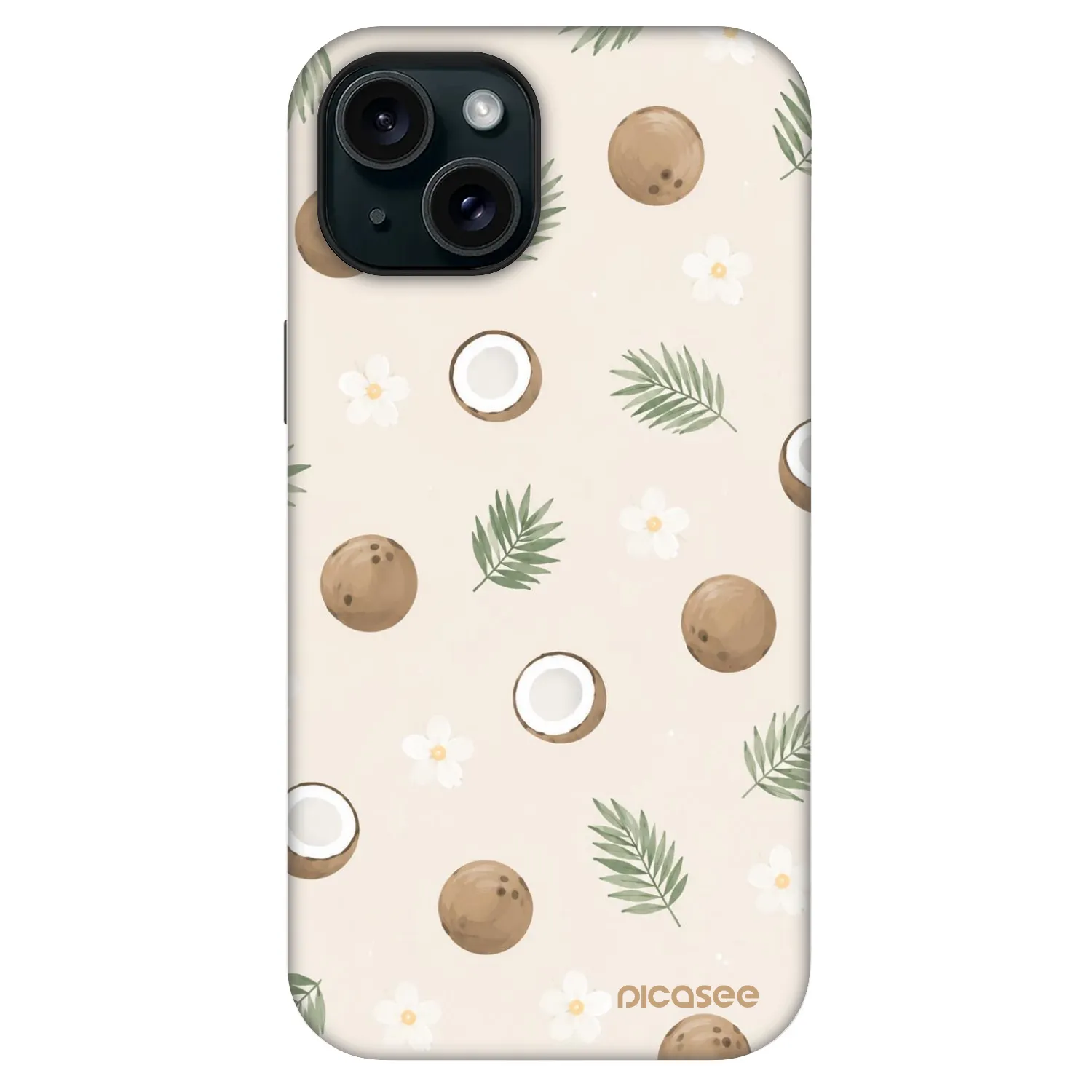 Picasee Fashion Case MagSafe Apple iPhone 13 - Coconut Breeze