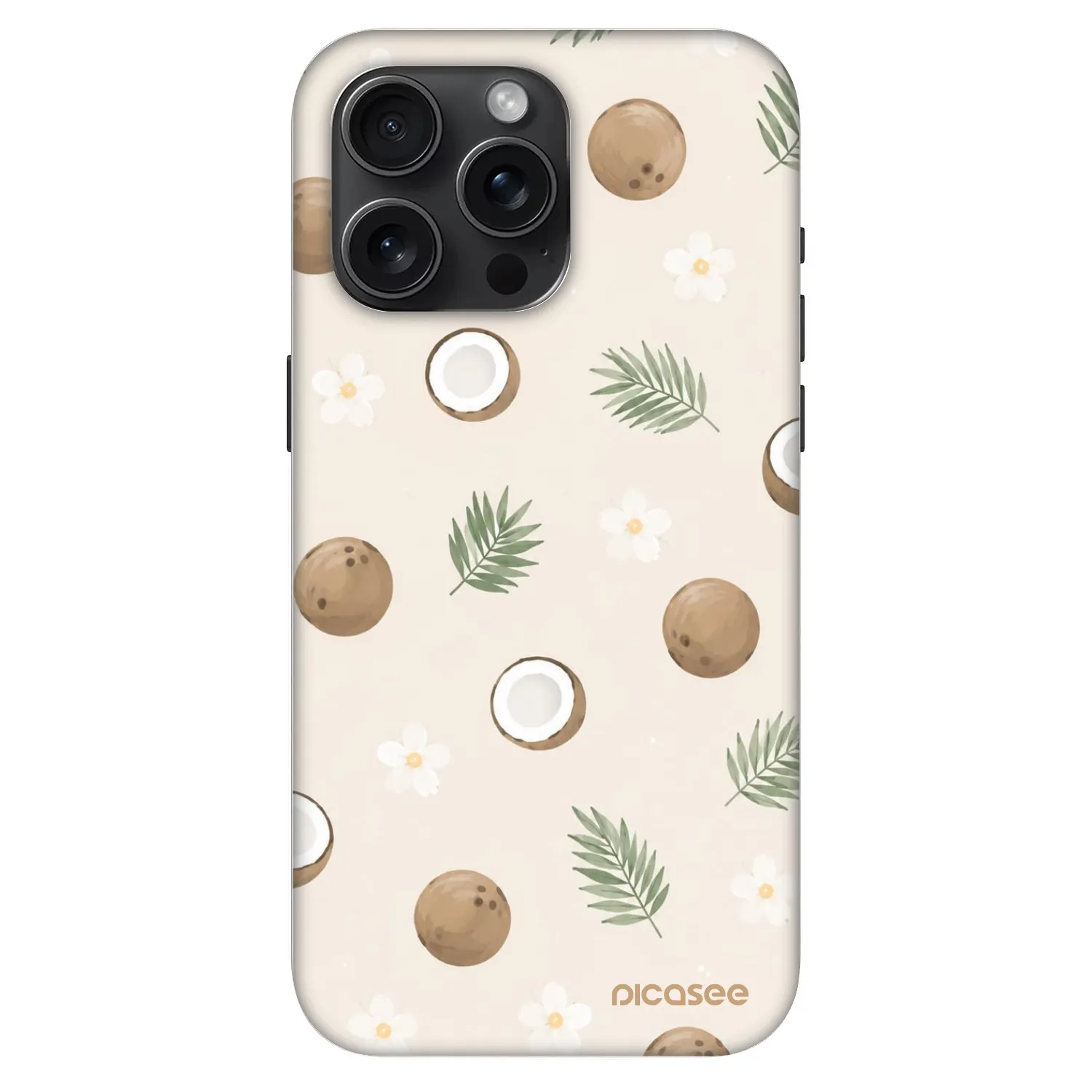 Picasee Fashion Case MagSafe Apple iPhone 15 Pro Max - Coconut Breeze