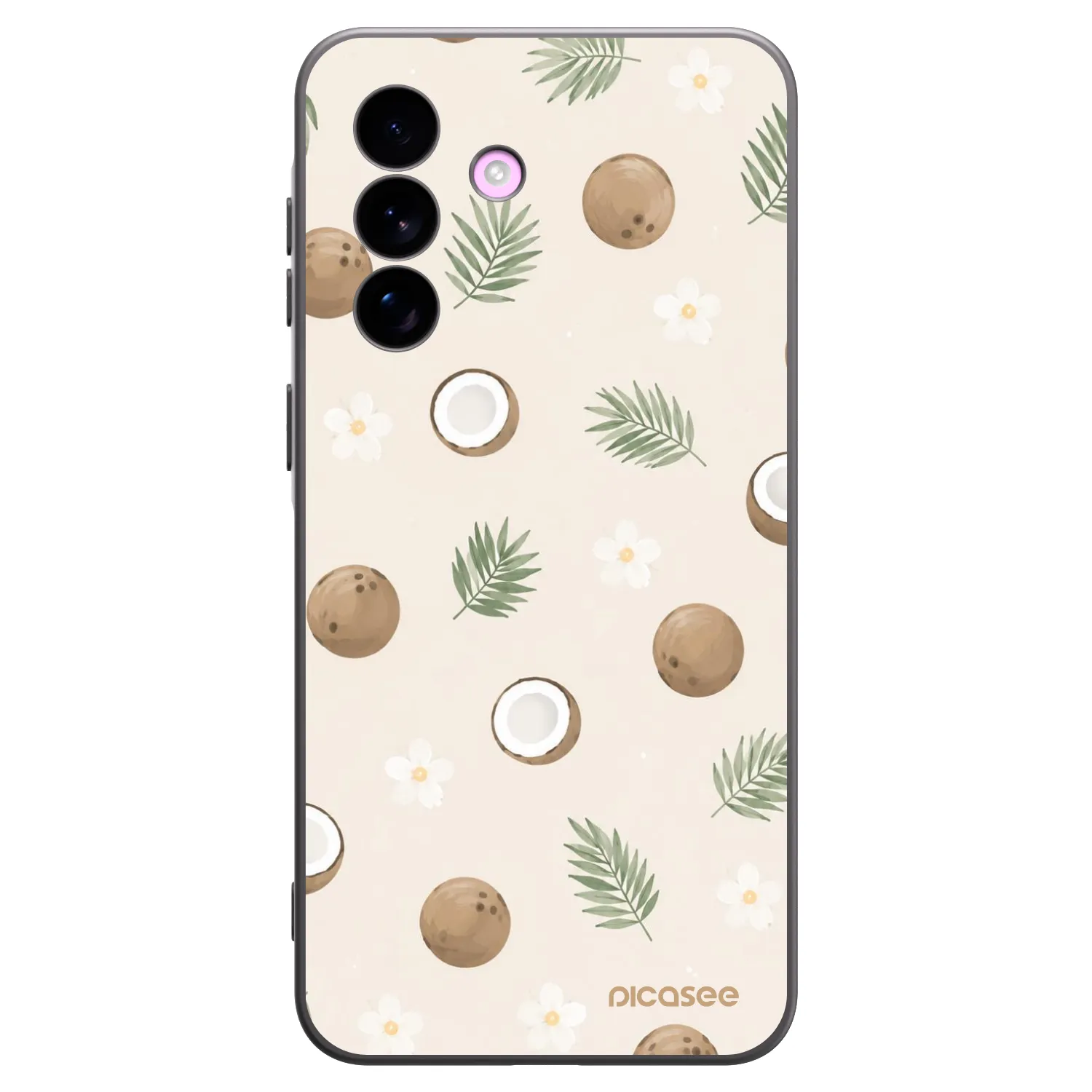 Picasee silikonový černý obal pro Samsung Galaxy A57 5G - Coconut Breeze