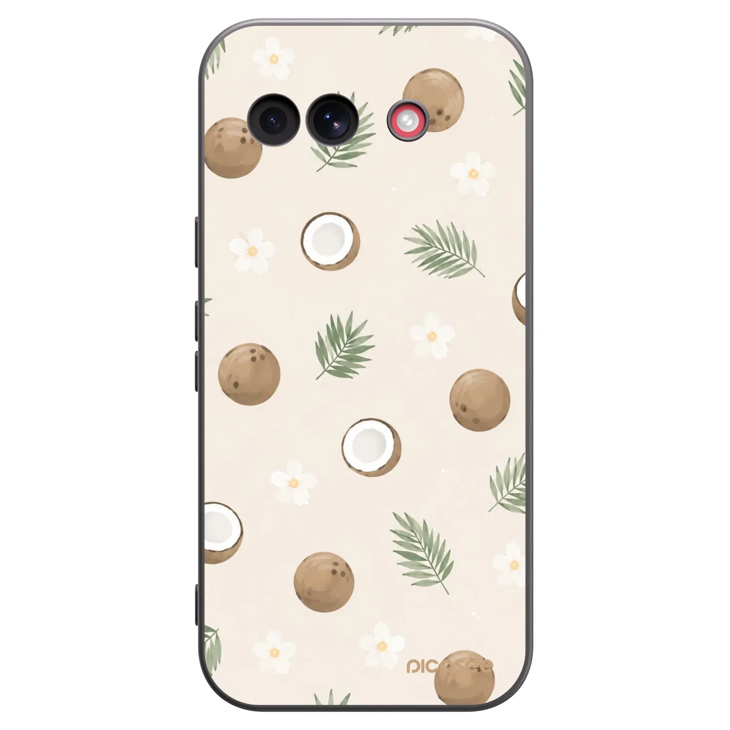 Picasee silikonový černý obal pro Google Pixel 10a - Coconut Breeze