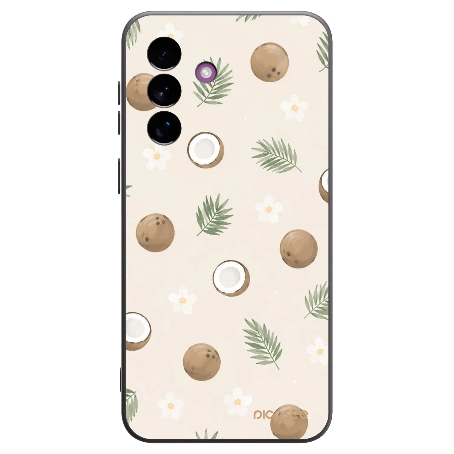 Picasee silikonový černý obal pro Samsung Galaxy A37 - Coconut Breeze