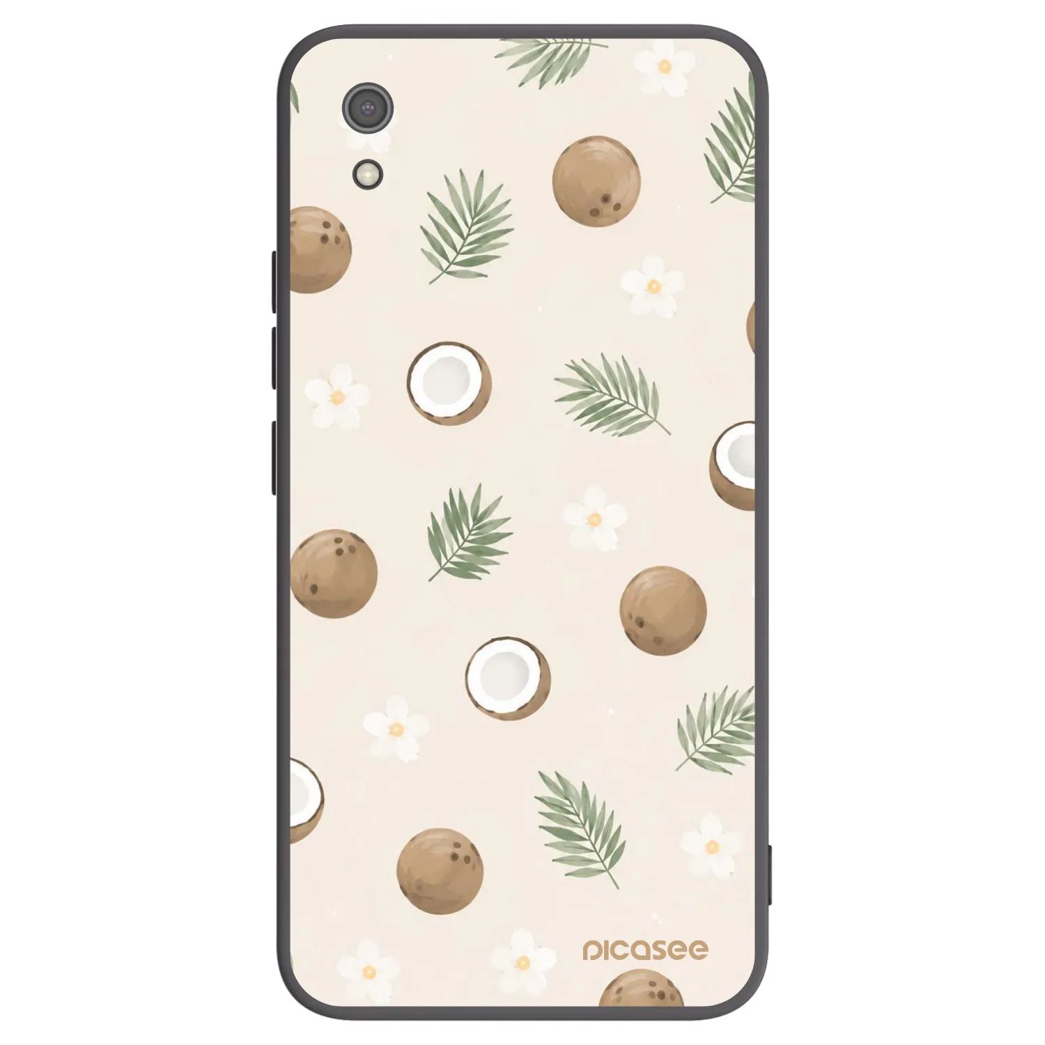 Picasee silikonový černý obal pro Xiaomi Redmi 7A - Coconut Breeze