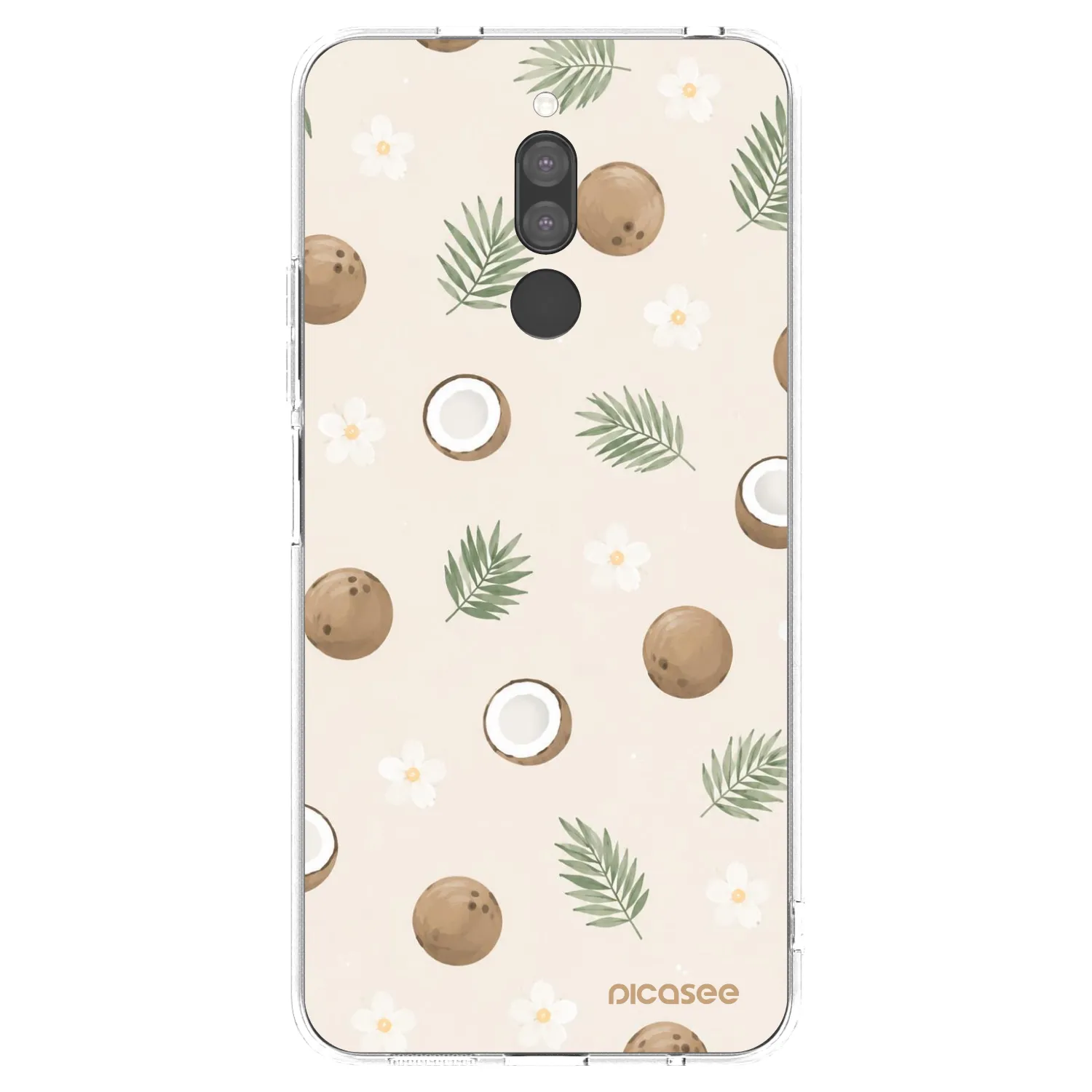 Picasee silikonový průhledný obal pro Xiaomi Redmi 8 - Coconut Breeze