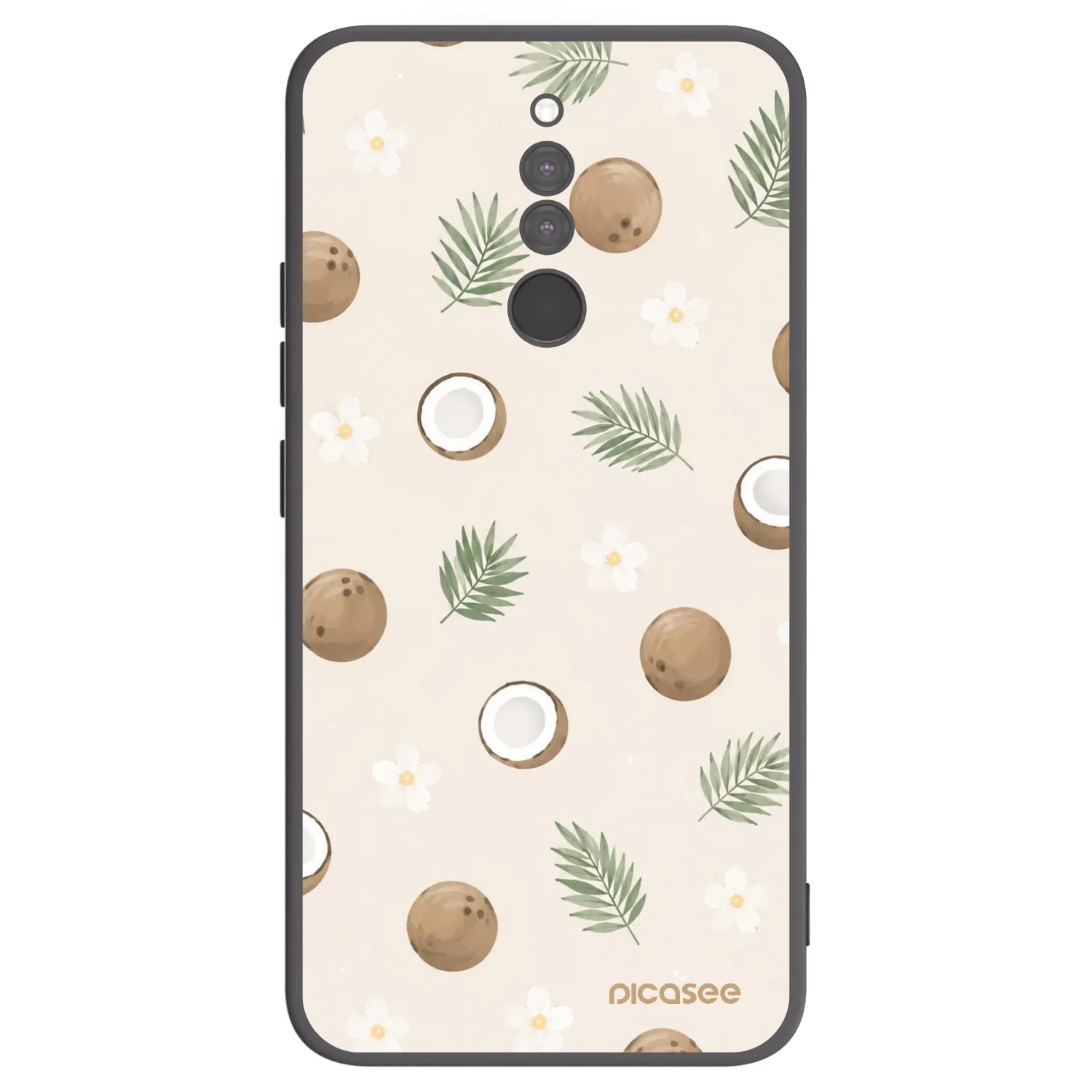 Picasee silikonový černý obal pro Xiaomi Redmi 8 - Coconut Breeze