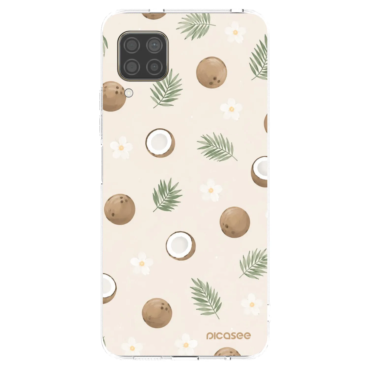 Picasee silikonový průhledný obal pro Huawei P40 Lite - Coconut Breeze