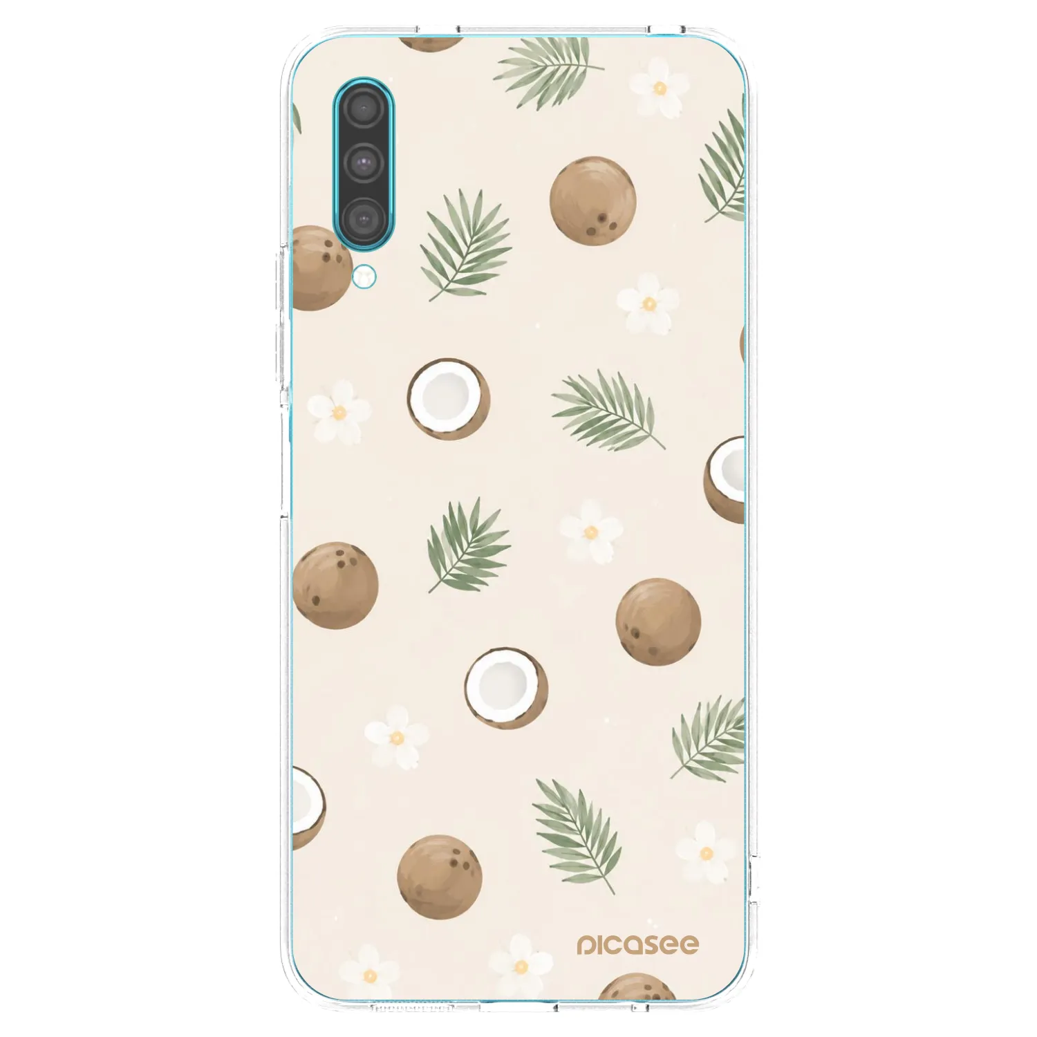 Picasee silikonový průhledný obal pro Samsung Galaxy A30s A307F - Coconut Breeze
