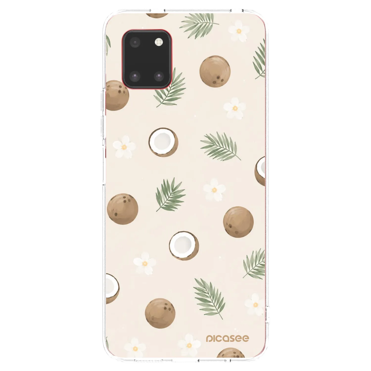 Picasee silikonový průhledný obal pro Samsung Galaxy Note 10 Lite N770F - Coconut Breeze