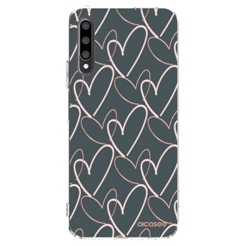 Picasee silikonový průhledný obal pro Honor 9X Pro - Hodně lásky