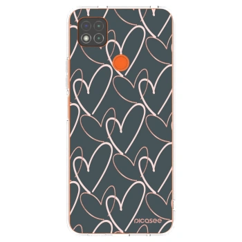 Picasee silikonový průhledný obal pro Xiaomi Redmi 9C - Hodně lásky
