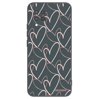 Picasee silikonový černý obal pro Samsung Galaxy A42 A426B - Hodně lásky