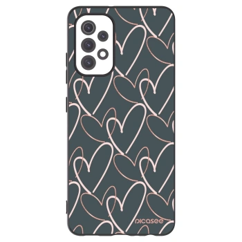 Picasee silikonový černý obal pro Samsung Galaxy A32 5G A326B - Hodně lásky