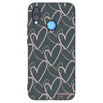 Picasee silikonový černý obal pro Huawei P20 Lite - Hodně lásky