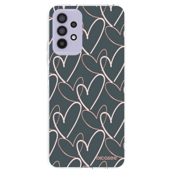 Picasee silikonový průhledný obal pro Samsung Galaxy A32 4G SM-A325F - Hodně lásky