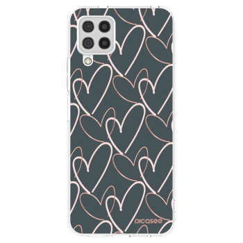 Picasee silikonový průhledný obal pro Samsung Galaxy A22 A225F 4G - Hodně lásky