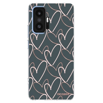 Picasee silikonový průhledný obal pro Xiaomi 11T - Hodně lásky