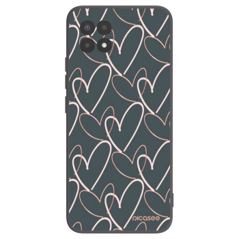 Picasee silikonový černý obal pro Realme 8i - Hodně lásky