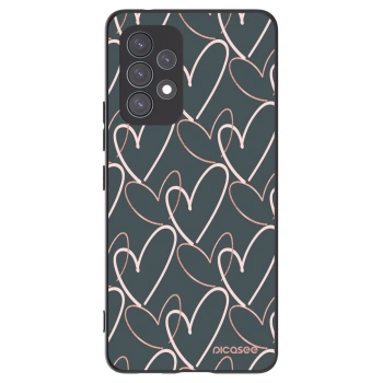 Picasee silikonový černý obal pro Samsung Galaxy A53 5G A536 - Hodně lásky