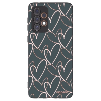 Picasee silikonový černý obal pro Samsung Galaxy A33 5G A336 - Hodně lásky