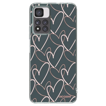 Picasee silikonový průhledný obal pro Xiaomi Redmi Note 11 Pro+ 5G - Hodně lásky