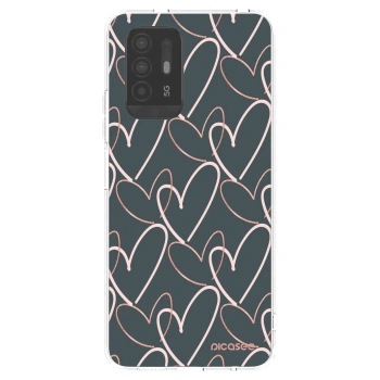 Picasee silikonový průhledný obal pro OPPO A94 5G - Hodně lásky