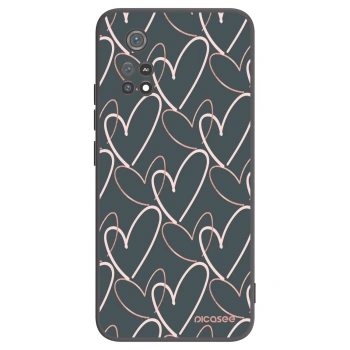 Picasee silikonový černý obal pro Xiaomi Poco M4 Pro - Hodně lásky