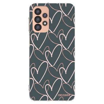 Picasee silikonový průhledný obal pro Samsung Galaxy A23 A236B 5G - Hodně lásky
